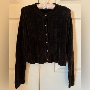 J McLaughlin gorgeous brown cardigan